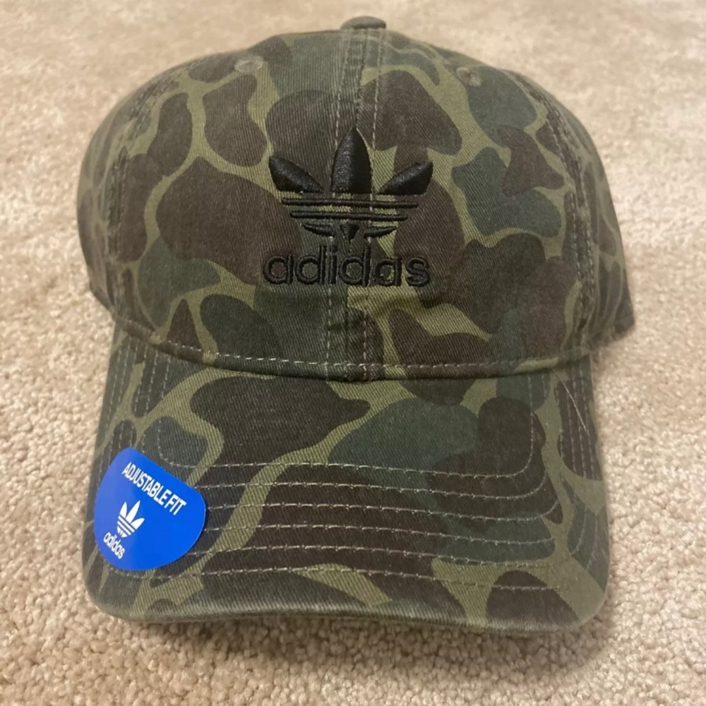 Adidas camo hat